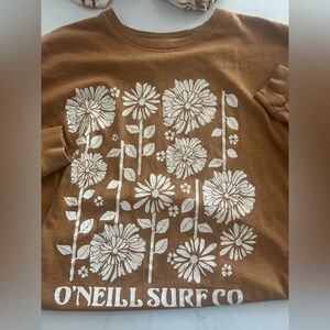 O'Neill rust orange long sleeve